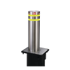 Pilona o Bolardo Neumático / 100% Acero Inoxidable / Alta Velocidad / 275MM Diámetro / Acabado de Lujo
