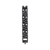 Panel Administrador de Cables Vertical para Gabinete FlexFusion de 42RU, Acepta Anillos en D, Anillos S1DR, S2DR y L; S1LR, S2LR, Color Negro