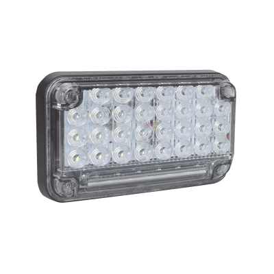 Luz de Advertencia de 7X4, Color Claro, Con Luz de Trabajo, Ideal para Ambulancias