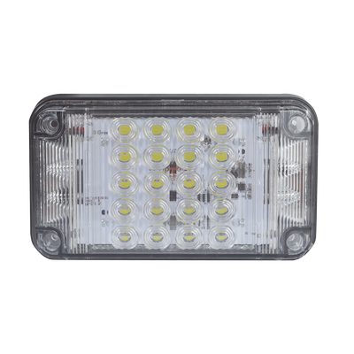 Luz de Advertencia de 7X4, Color Claro, Con Luces de Trabajo, Ideal para Ambulancias