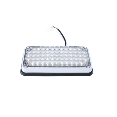 Luz de Advertencia de 7X3, Bicolor Rojo/Claro, Ideal para Ambulancias