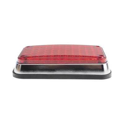 Luz de Advertencia de 6X4, Color Rojo, Ideal para Ambulancias
