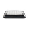 Luz de Advertencia de 6X4, Bicolor Rojo/Claro, Ideal para Ambulancias