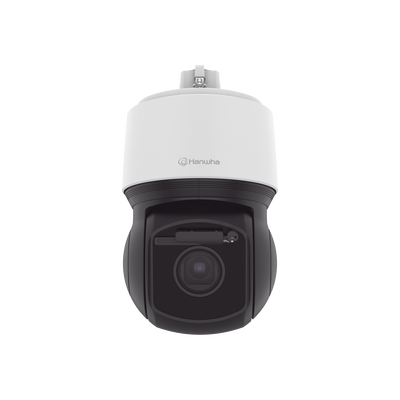 Cámara PTZ IP antivandálica 4K / 30x Zoom Óptico / IR 200m / Exterior IP66 / NEMA4X / Auto tracking / H.265 & WiseStream / Wiper incluido