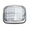 Luz de advertencia de 8 X 6, Color Rojo / Claro, SAE, IP67, Ideal para Ambulancias