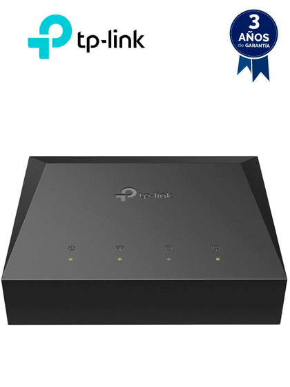 TP-LINK - XZ000-G3 - Terminal GPON Gigabit con 1 puerto RJ45 de 10/100/1000 Mbps, configurado como equipo Bridge, con capacidad de hasta 2.488 Gbps. TP9 MCI2
