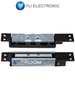 YLI YM2400SL - Cerradura Magnética 1000 Kg 2200Lbs de Fuerza de Sujeción, Indicador LED, Retardo de Tiempo Ajustable y Voltaje Dual 12V