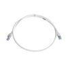 Patch Cord Z-MAX Cat6A S/FTP, CM/LS0H, 0.91 Metros (3 Pies), Color Blanco