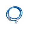 Patch Cord Z-MAX Cat6A S/FTP, CM/LS0H, 0.91 Metros (3 Pies), Color Azul, Versión Bulk (Sin Empaque Individual)