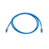 Patch Cord Z-MAX Cat6A S/FTP, CM/LS0H, 1.52 Metros (5 Pies), Color Azul, Versión Bulk (Sin Empaque Individual)