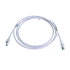 Patch Cord Z-MAX Cat6A S/FTP, CM/LS0H, 2.13 Metros (7 Pies), Color Blanco, Versión Bulk (Sin Empaque Individual)