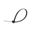 Corbata o Cincho de Nylon Color Negro, 7.6 x 450mm (100 piezas)