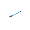 Patch Cord Cat6A, Diametro Reducido 28 AWG, Blindado S/FTP, CM/LS0H, 0.5 Metros (1.64 Pies), Color Azul