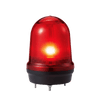 LED con patrones fijo/intermitente, estroboscópico y simulación rotatorio, Color Rojo de 110-220 VCA