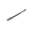 Cable de Parcheo TX6, UTP Cat6, 24 AWG, CM, Color Negro, 2.13 Metros (7 Pies)