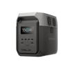 Estación de Energía Portátil Delta 3 1536Wh Litio LFP / 6 AC 1800 W (Max. 3600W) / 2 USB-C 100W / Capacidad para Aumentar Respaldo / Cargador de Coche 10A a 12.6V / Conectividad WiFi y Bluetooth (App) / Carga Solar 500W Max.