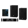 Kit Refuerzo Sonoro y Mixer | Incluye 2 Bocinas CHR12 | Amplificador PX8 | Mezclador MG10 | Ideal para PA