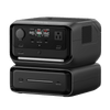 EcoFlow River 3 Plus | Estación de Energía Portátil 572Wh Litio LFP / 4 AC 800W (Max. 1600W) / 1 USB-C 100W / 3 USB -A 12W / Cargador de Coche 10A, 126W Max. / Conectividad WiFi y Bluetooth (App) / Carga Solar 220W Max.