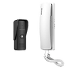 Kit de Audioportero Analógico a 2 Hilos / Apertura de 2 Puertas / Diferentes Tonos y Volúmenes de Timbre / Protección IP55
