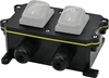 Caja de Plástico ABS/PA66 para Interruptores AccessPRO / Compatible con los Interruptores APB-0 Series / IP65 / 4 Puertos de Conexión