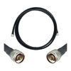 Jumper Coaxial de 50 Ohm con Cable Wilson-400 | Conector N Macho en los Extremos | 9.14 Metros (30 Pies) de Longitud.