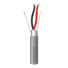 Carrete de 152 Metros (500 Pies) / Cable 2 x 18 AWG / Color Gris / Blindado / Riser / Aplicaciones de Audio Control de Acceso y Automatización