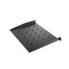 Charola para Soportar Equipos en Rack de 19 / Profundidad de 30 CM / Color Negro / 1 U Rack