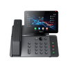 Telefono IP Wi-Fi, Handset Inalámbrico, Recepción de Video, 20 Líneas SIP, Puertos Gigabit, PoE con Puerto USB, Bluetooth.
