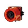 Combinacion de baliza LED color Rojo y sirena electrónica de 31 tonos resistente a la intemperie de volumen máx. 123 dB a 12-24 VCD