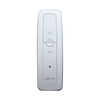 Control remoto 1 canal para motores de persiana Somfy con señal inalámbrica, instrucciones: sube, baja y detener, con posición favorita programada.