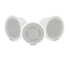 Kit Altavoz principal y 2 bocinas secundarias, solo alimenta la principal | Bluetooth | Hik-Connect | Musical Ambiental | Voceo | Calendarización de audios