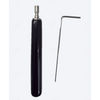 Juego de Llaves Allen de Mantenimiento para Gabinetes de Perfil de Aluminio Exterior / 10 Piezas / Llave Allen en Forma de L H2 / Manija Movible Recubierta de Goma / Acero Inoxidable 304
