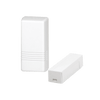 Transmisor Inalámbrico para Puerta/Ventana Serie 5800 / Carcasa Blanca / Terminales Cableados Loop 1 / Reed Switches Laterales Loop 2 / Transmisión Supervisora, Sabotaje y Batería Baja / Batería Litio 3V / Progr