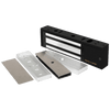 Kit Para Control de Acceso Incluye Chapa Magnética de 1200 Lbs Color Negro / Montaje En U Para Puerta de Cristal / Uso Interior / Certificación UL / Diseño Elegante