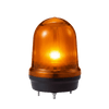LED con patrones fijo/intermitente, estroboscópico y simulación rotatorio, Color ámbar de 12-24 VCD