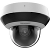 Mini Domo PTZ IP 2 Megapixel / 4X Zoom / H.265+ / 20 mts IR EXIR / WDR / PoE / IK10 / Exterior IP66 / Ultra Baja Iluminación / Micrófono Integrado / PoE / microSD