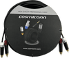 Cable 2 RCA x 2 RCA, conectores negros, con diferenciador de blanco y rojo (2x MT380-RD - 2x MT380-WH), length 5m