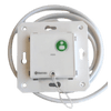 Módulo Asistencial de Empotrar IP67 / Material ABS Antimicrobiano / Botón Cancelación / Indicador Luminoso de Alarma y Presencia / RS485 / Compatible Cajas Europeas y Americanas