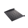 Charola para Soportar Equipos en Rack de 19 / Profundidad de 35 CM / Color Negro / 1 U Rack
