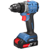 Rotomartillo / Taladro Inalámbrico de 20V sin Carbones, Broquero de 1/2, incluye 2 Baterías de 2.0 Ah, Cargador y Maletín