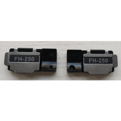 Par de Holders para fibra óptica 250 micras para Fusionadora LinkedPRO LP-FS-PRO-X6