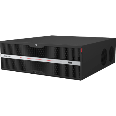 [Doble Poder de Decodificación] NVR 32 Megapixel (8K) / 64 Canales IP / AcuSense / ANPR / Conteo de Personas / Heat Map / 16 Bahías de Disco Duro / Soporta RAID con Hot Swap / 2 HDMI en 8K / RAID / Soporta POS / Alarmas I/O / Smart Search