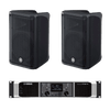 Kit Refuerzo Sonoro | Incluye 2 Bocinas CBR10 y 1 Amplificador PX5 | Ideal para Audio en primer Plano