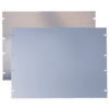 Tapa Ciega Para Rack Estándar de 19in, Plano, de Acero, 2 UR, Color Gris
