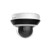 Mini PTZ IP 4 Megapixel / 4X Zoom / Audio Bidireccional / H.265+ / 20 mts IR EXIR / WDR 120 dB / PoE / IK10 / IP66 / Ultra Baja Iluminación / Micrófono Integrado / Micro SD