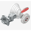 Antena Horn Asimétrica 5 GHz / 17 dBi de Ganancia / Patrón Asimétrico 45° / TwistPort Waveguide / IP55 / Montaje UBR / Para Plataformas Inalámbricas Compatibles