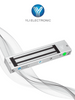 YLI YM500NLED - Cerradura Magnética con Indicador Led para Control de Acceso / Uso rudo / Interior / Fuerza de Sujeción 500 kg o 1200 Lb / Voltaje Doble 12 ó 24 VDC / Compatible con Soporte MBK500NZL HD5