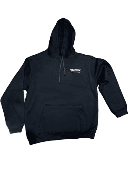 VIVOTEK - MATERIAL POP - Sudadera hoodie color negro, talla L